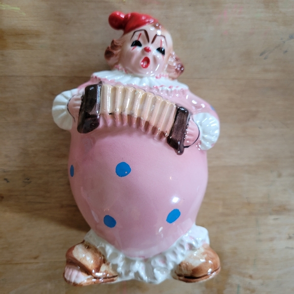 Vintage Clown Bank ~ 1960s? Japan ~ Cute & Kitschy! ~ Fun Décor Item ~ VGUC - Picture 5 of 16